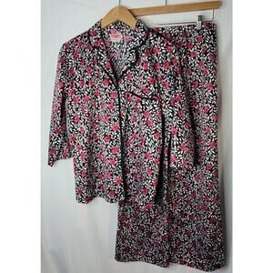Kate Spade- Women's 2 piece Floral pajama set- size small